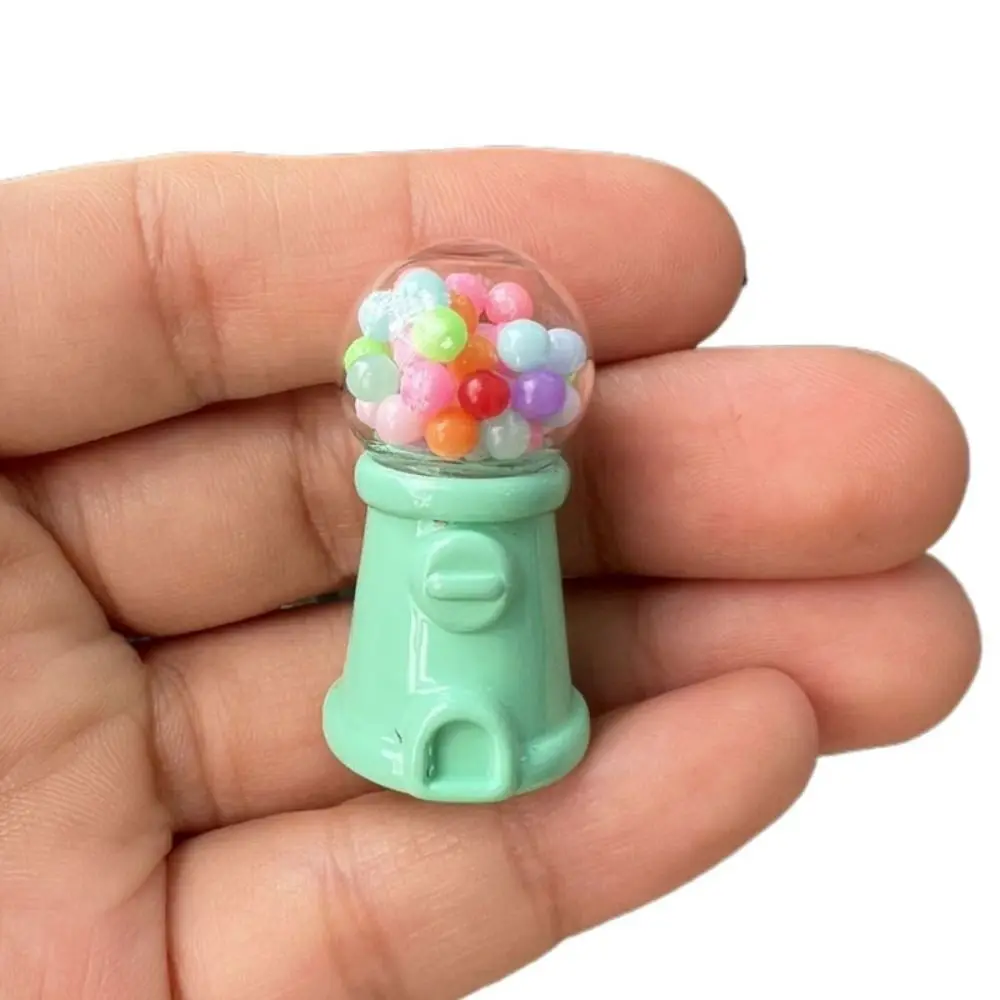 2025 1:12 Candy Machine Mini DIY Dollhouse Accessories Cartoon Kawaii Grabbing Machines