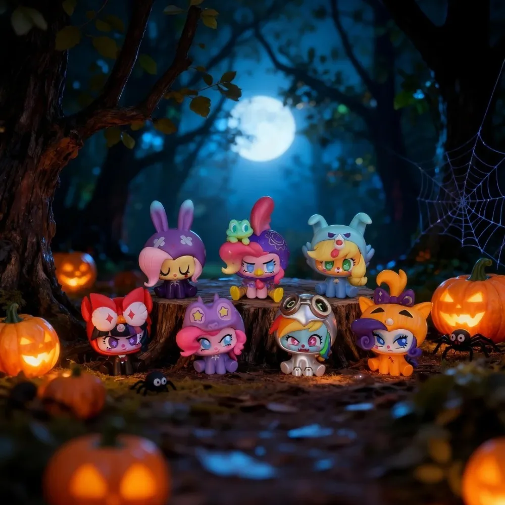 

Подлинная мини-кукла Kayou My Little Pony Када Кошмар Костюм Ночной почти Скрытая слепая коробка Таинственная коробка Милые куклы Guess Bag Игрушка