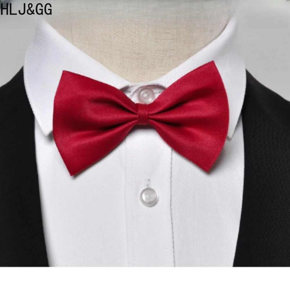 

HLJ&GG Narrow Fashion Man's Bowties Business Formal Male Bowtie British Style Gentleman Bowknot Wedding Party Groom Accessories