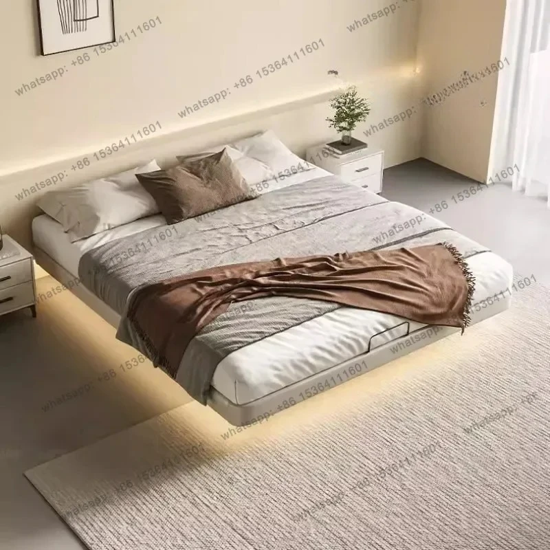 

Тумбочки King Bed, японская роскошная французская кровать для отдыха, двуспальная спальная кровать Muebles Para El Hogar, мебель для спальни, аксессуары