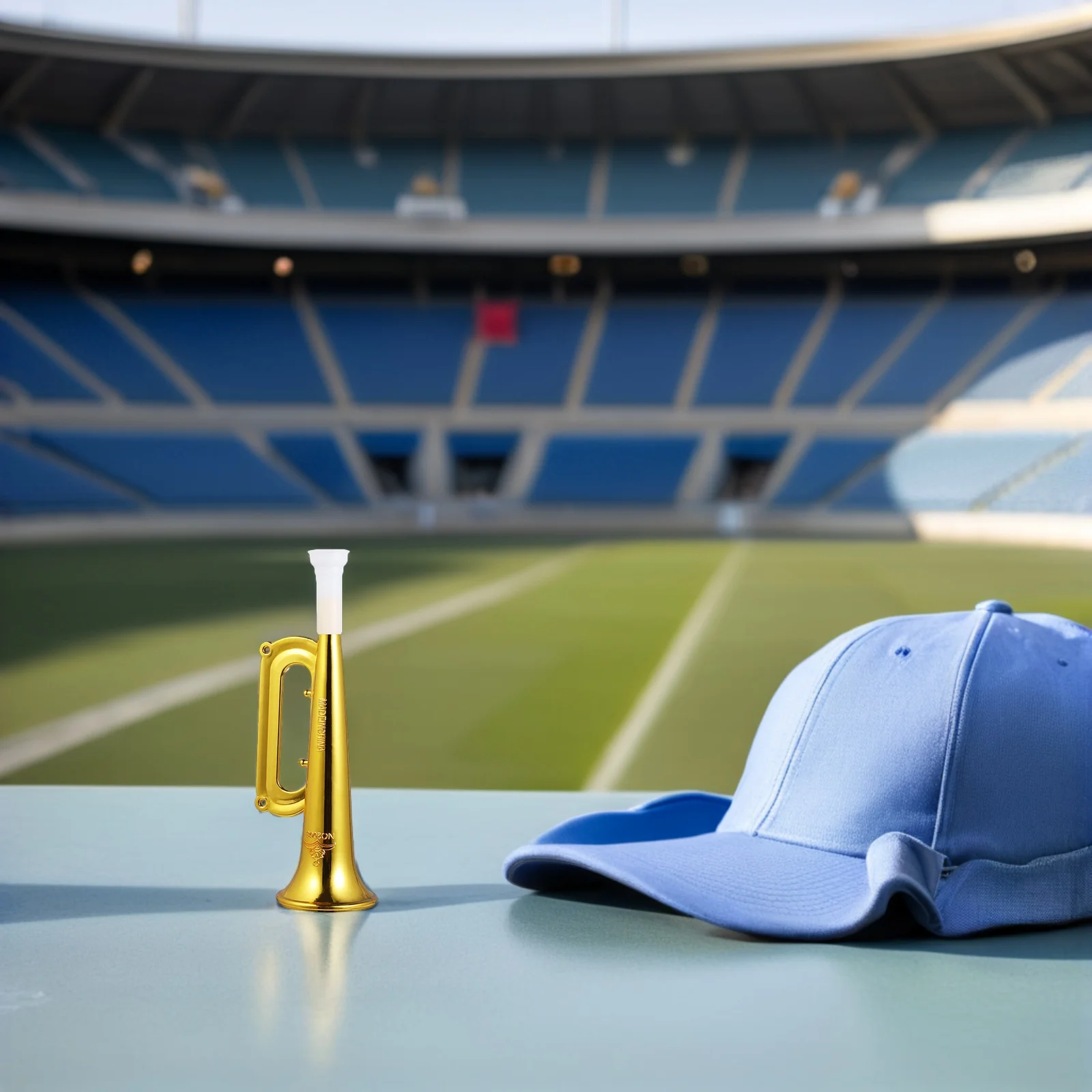 18 قطعة صناع الضوضاء البوق الذهبي قرون الهتاف المحمولة للأحداث الرياضية الحفلات حفلات أعياد الميلاد قرون الاطفال #1