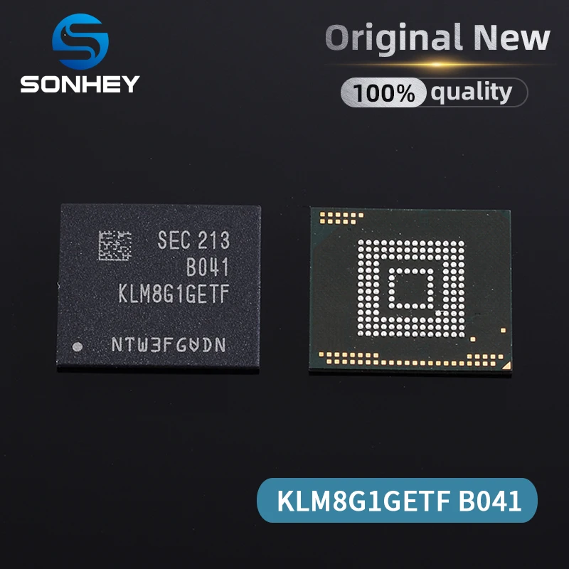 (5-10piece) 100% New Original KLM8G1GETF-B041 KLM8G1GETF B041 BGA EMMC Memory IC chip