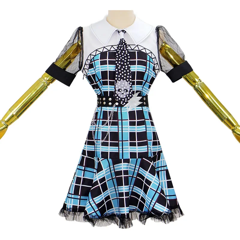 Disfraz de Anime BRM Franky Stein, disfraz para fiesta de Navidad y Halloween, ropa para hombres y mujeres, disfraz de chica zombi