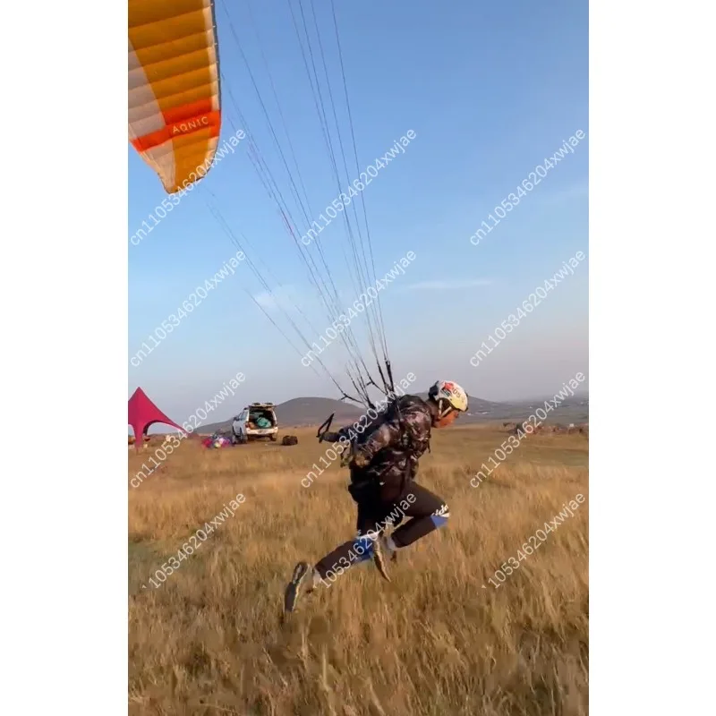 Ultralight Split Leg Paragliding Harness Freestyle Training Seat Bag Lightweight Ground Practice Flight Outdoor Pilot Gear