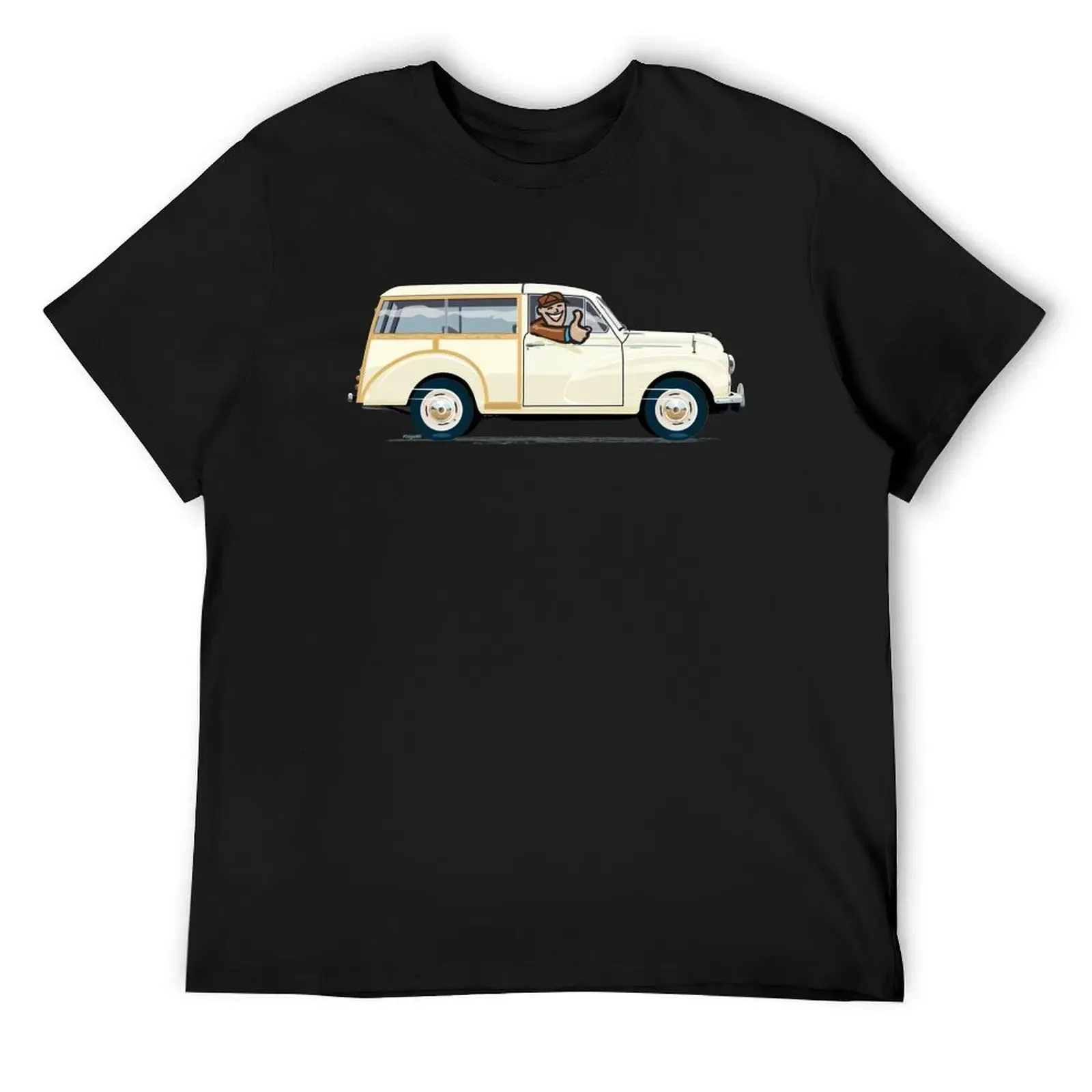 

Old English White Morris Minor Traveller T-Shirt essential t shirt blue archive street wear men clothing