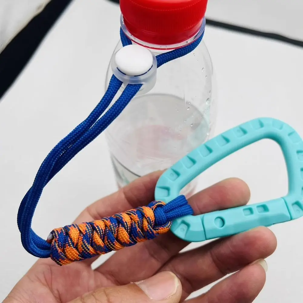Adjustable Water Bottle Holder Strap Portable Convenient DIY Cup Shoulder Strap Multi-Color Universal Kettle Buckle Lanyard