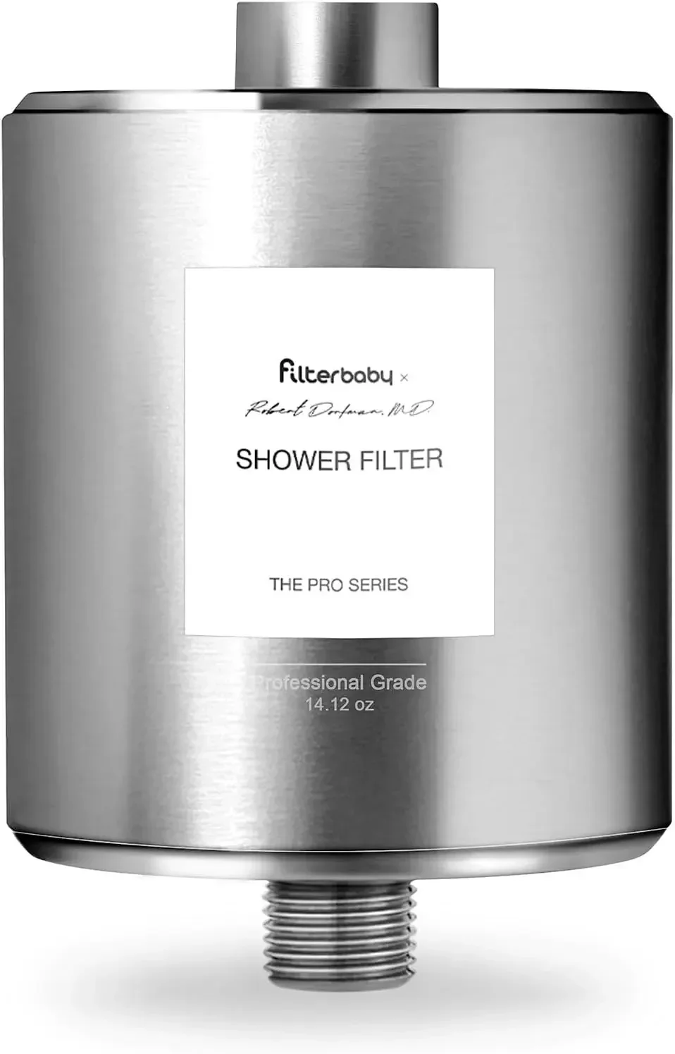 Titanium Shower Filter Pro - IAPMO Certified to NSF 177 Standard,Doctor Developed,Reduce up to 99% Chlorine/Chloramine/Lead/Cert