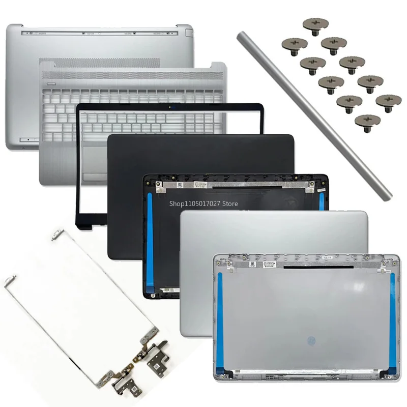 Для ноутбука HP 15-DW 15S-DU 15S-DR 15S-DY 250 G8 255 G8 TPN-C139, задняя крышка ЖК-дисплея/передняя панель/петля/подставка для рук/нижняя часть корпуса L52007-001