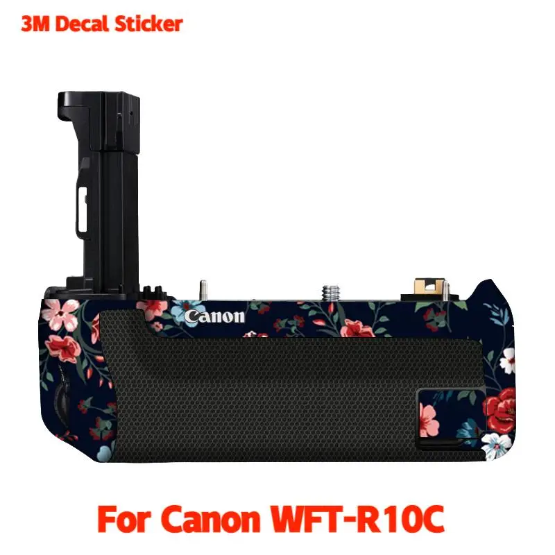 WFT-R10C Anti-Scratch Wireless File Transmitter Battery Grip Handle Sticker Protective Film Body Skin For Canon WFT-R10C R5/R5C