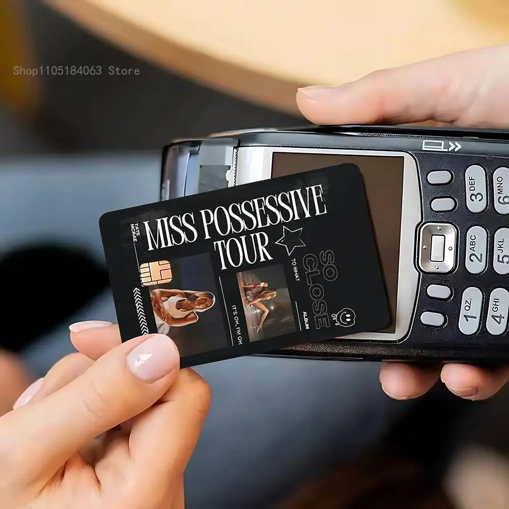 T-Tate قريب جدًا لماذا ملصقات M-McRae لخصم الائتمان وبطاقة شحن البنك والحافلة المترو ملصق مضاد للمياه ديكور مائي #3