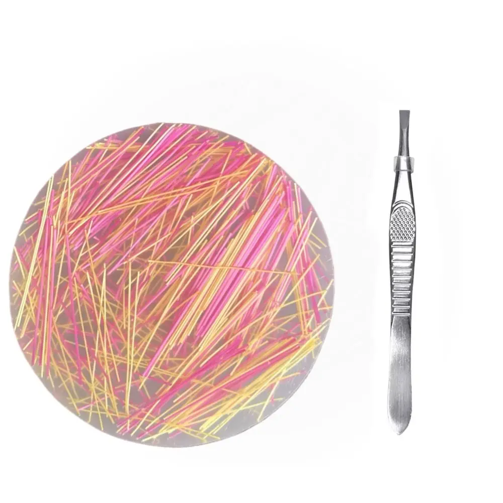 Creative With Tweezers Skin Picking Fidget Hair Pulling Colorful Silicone Picking Pad 6cm Round Sensory Picking Pad Adults