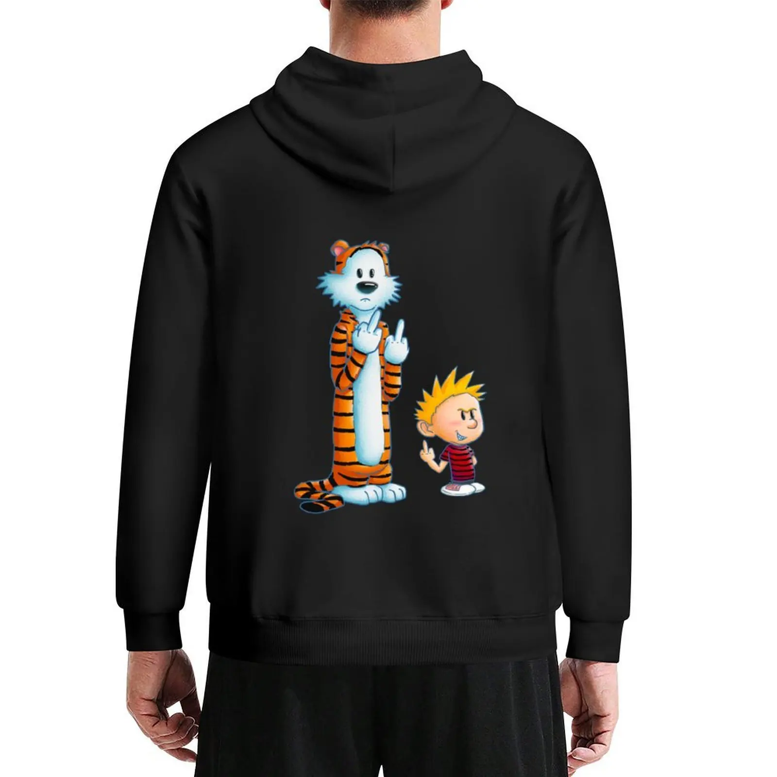 

DGAF Calvin & Hobbes Hoodie men's clothes mens clothes autumn jacket men graphic t shirts men hoodie oversize