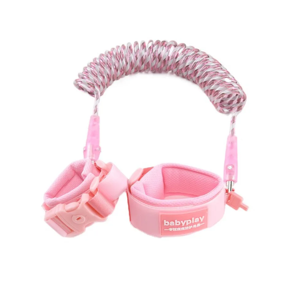 

Elastic Baby Link Traction Rope Loss prevention Reflection Anti-lost Wrist Link Band Bracelet Key Lock