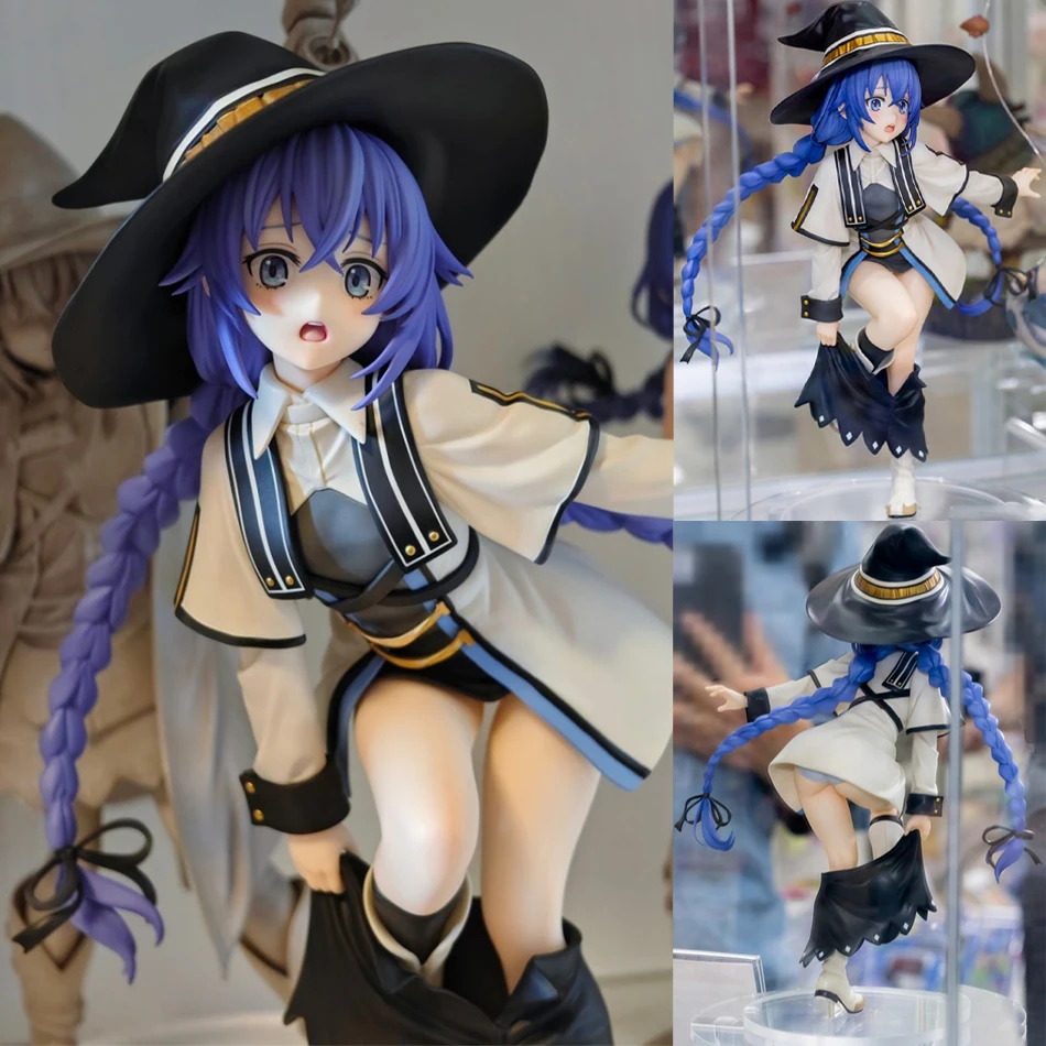 1-3 Stück Magier Roxy Migurdia Actionfigur Mushoku Tensei: Jobless Reincarnation Anime-Figur PVC Sammlermodell Puppe Spielzeug für Erwachsene