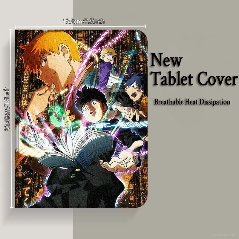Mob Psycho 100 Popular For Honor Pad Tab Magic GT GT2 6 X8 V7 V8 X9 8 9 13 X8a X9a Pro 10 12.1 12.5 بوصة حافظة كمبيوتر لوحي #3