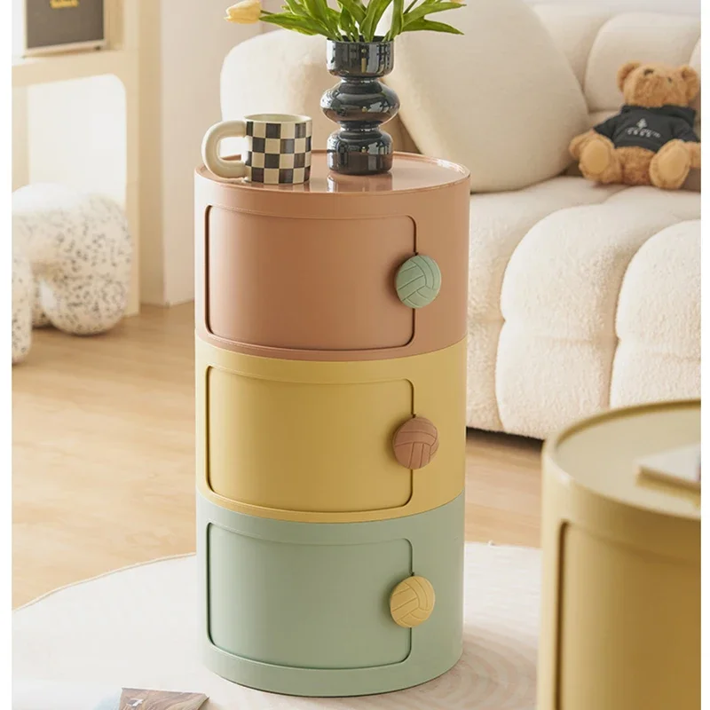 

Bedside Table Cute Furniture Closet Bed Room Comfortable End Designer Drawer Coffee Mesa De Noche Mesas Storage Modern JGY