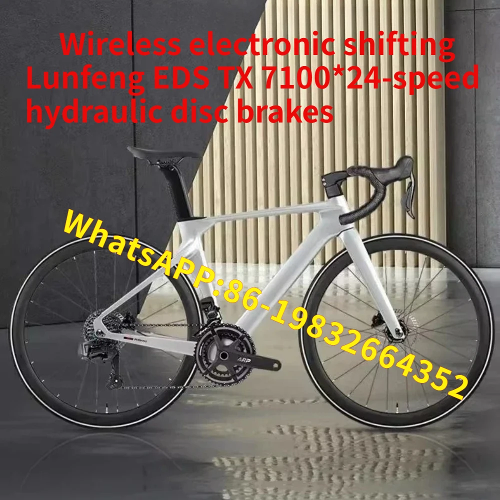 

TWITTER R10ETX Electronic Shifting bicycle EDS TX7100-24S Hydraulic Disc Brakes T800 Carbon fiber road bike bicicleta велосипед