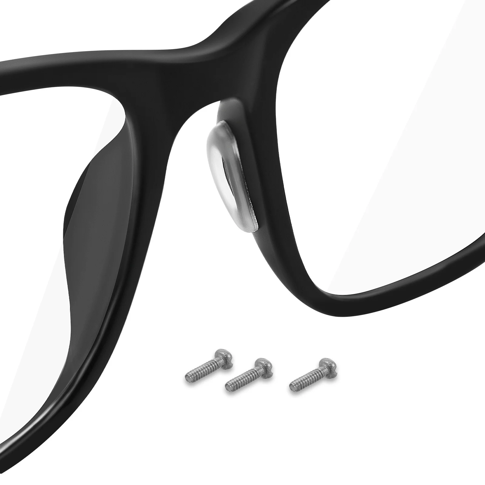 200Pcs Eyeglass Nose Pad Screws 1.0x3.6mm Precision Repair Tool Replacement Parts for Spectacles Sunglasses Extend Lifespan High