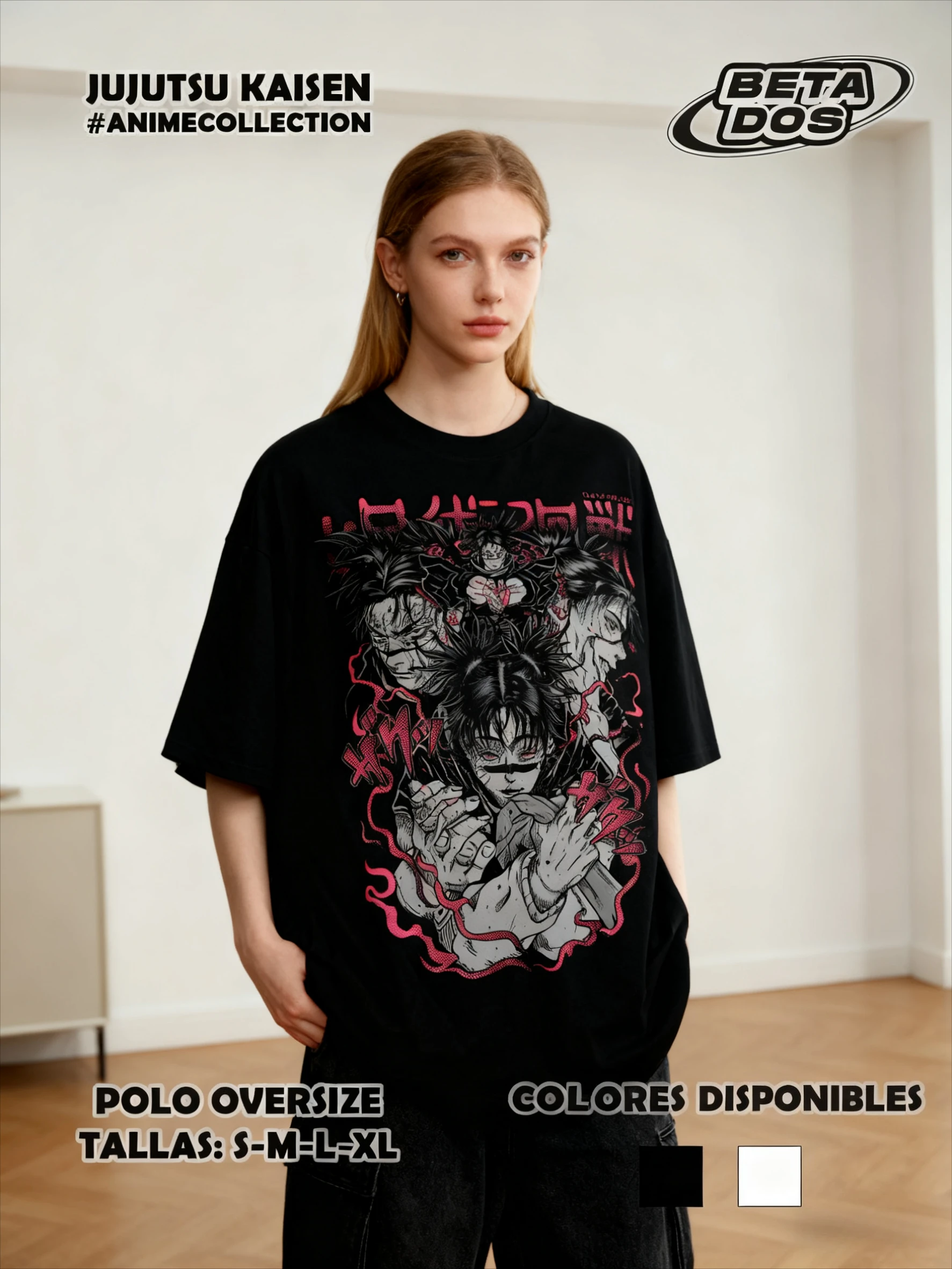 

Jujutsu Kaisen Anime Peripherals Print T-shirt Women Men Casual Cotton Oversized Street Short Sleeve Gift for Fans Soft Clothing