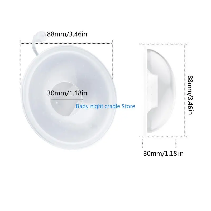 كوب تجميع حليب الثدي من السيليكون J2FF، للأمهات المرضعات، موفر حليب الثدي