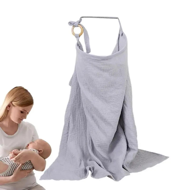 

Nursing Cover For Breastfeeding Mother Travel Outing Baby Feeding Nursing Covers Breathable Breastfeeding Cover Adjustable Apron