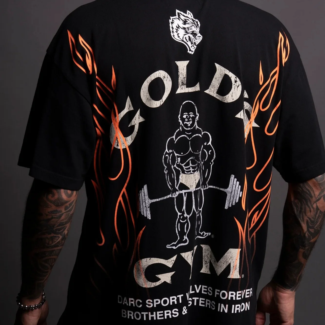 US SIZE Oversized Vintage Gothic T Shirt Men Streetwear Back Print Cross Graphic Tee Y2K Harajuku Crew Neck Short Sleeve Tops