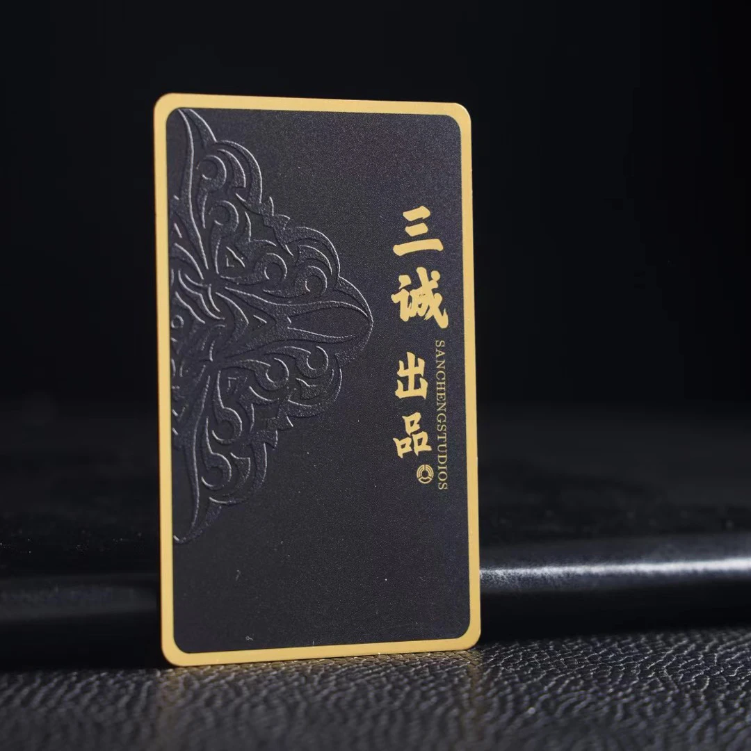 custom. Factory Custom UV Printing PVC Luxury NFC Business Card High-end Embossment Business Card Plastic VIP Membership Club C