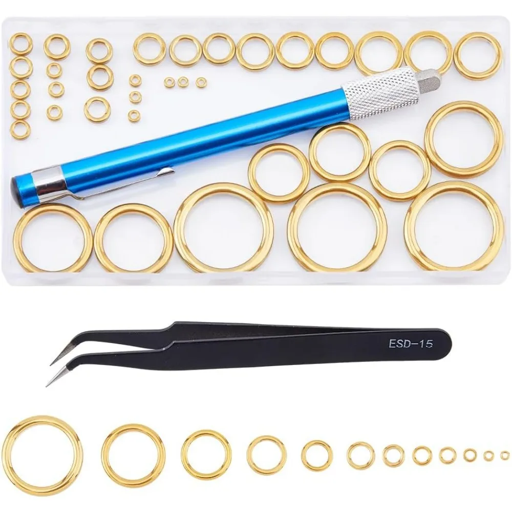 

48 шт., 12 размеров, набор для замены фарфорового стержня с 1 шт., пинцетом для железного бисера и 1 шт. отверстием для точилки: 3 ~ 29,5 мм