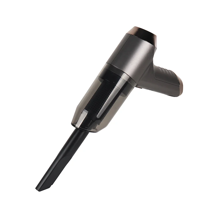 High Suction Rechargeable Auto Vacuum Cleaner Portable Mini Wireless ABS Vacuum for Car and Home Dry Cleaning Function