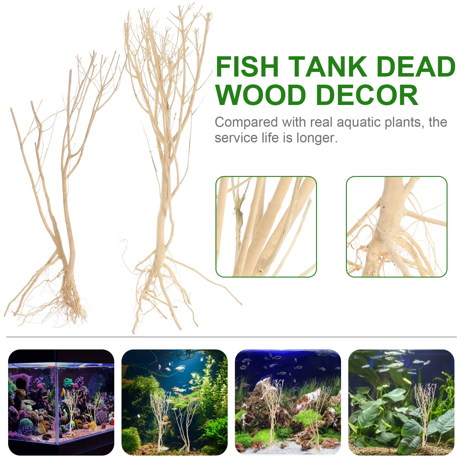 

1Pcs Aquarium Underwater Landscape Ornament Fish Tank Adornment Non Fading Good Quality Material Fine Workmanship