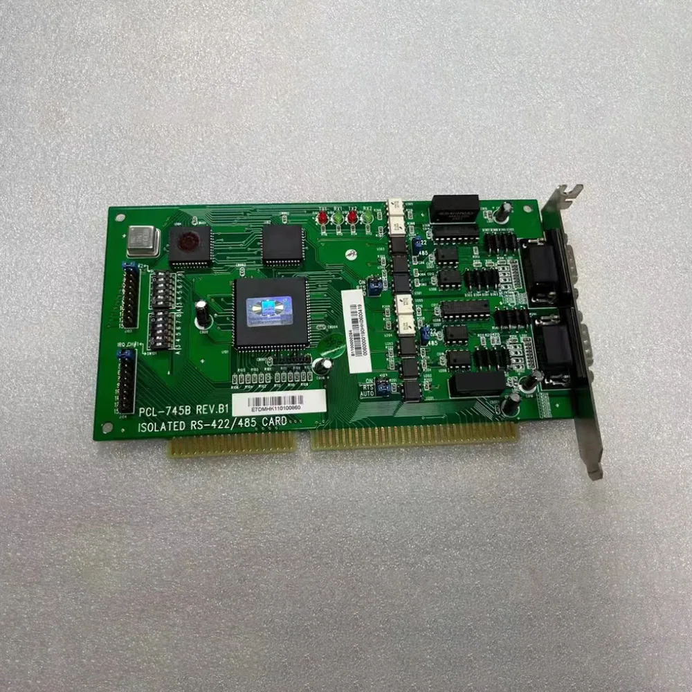 Industrial Equipment PCL-745B REV.B1 ISA Dual Port High Speed RS-232/485 Interface Card