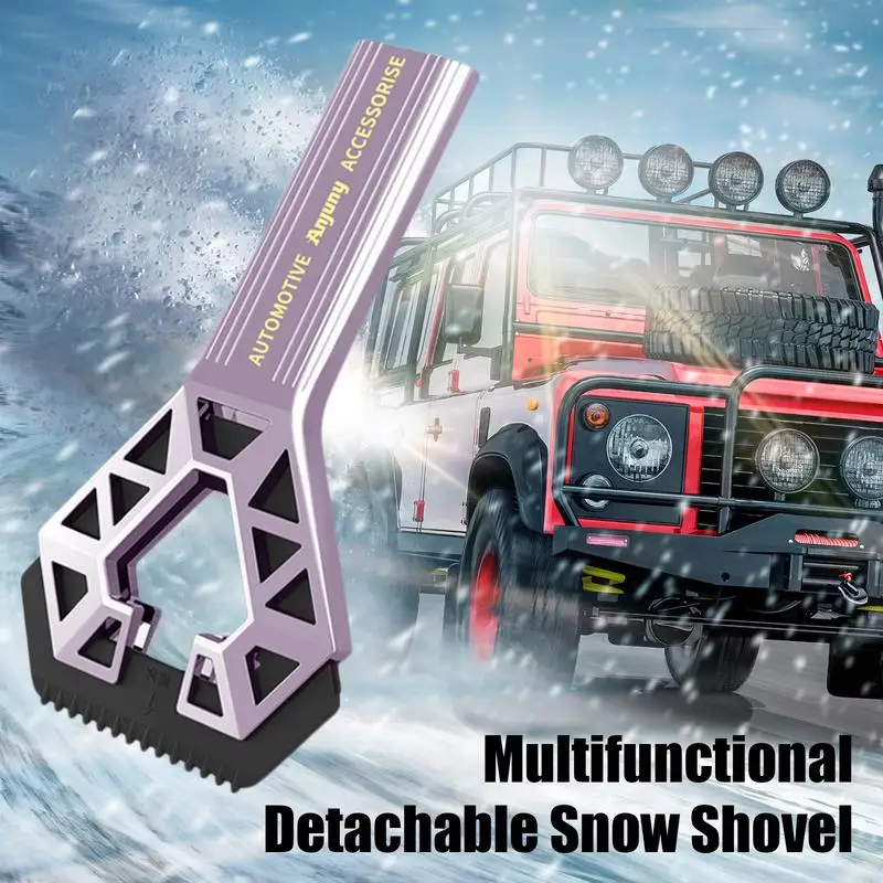 Car Snow Removal Ice Scraper Scratches Deicer Sturdy Remover Cleaning Tool Durable Shovel Car Snow Shovel for Vehicle Windshield