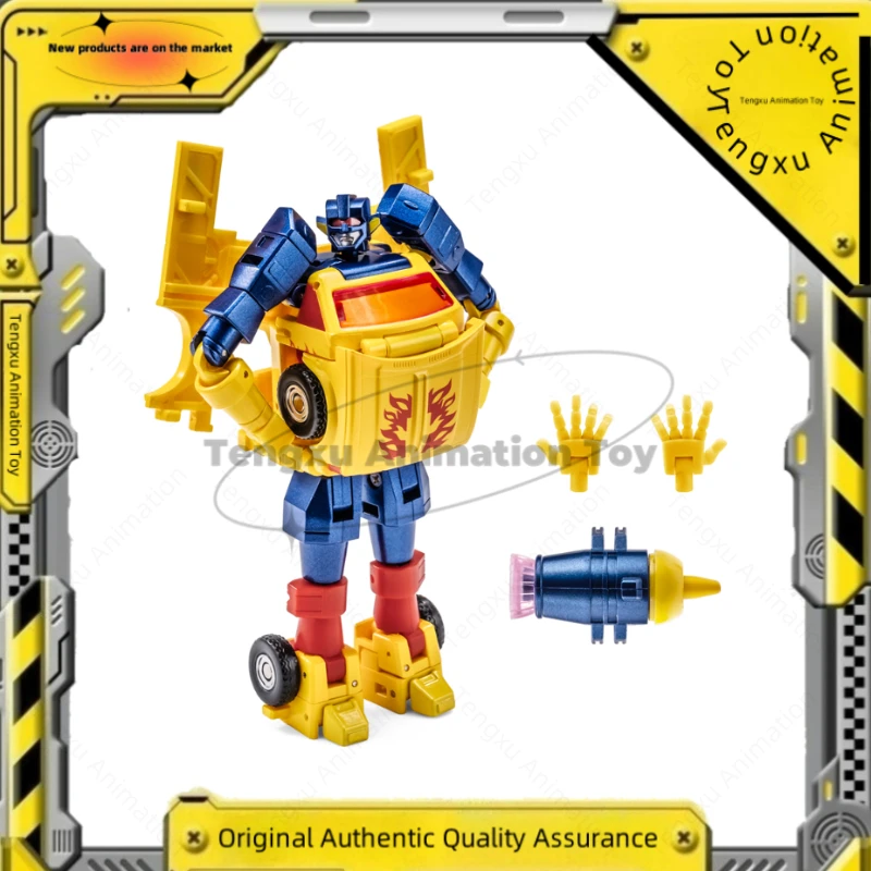 NA H65Y Gesmokte schelp gele katrol NEWAGE Origineel kleinschalig Mecha-transformatiespeelgoed Vakantiecadeau