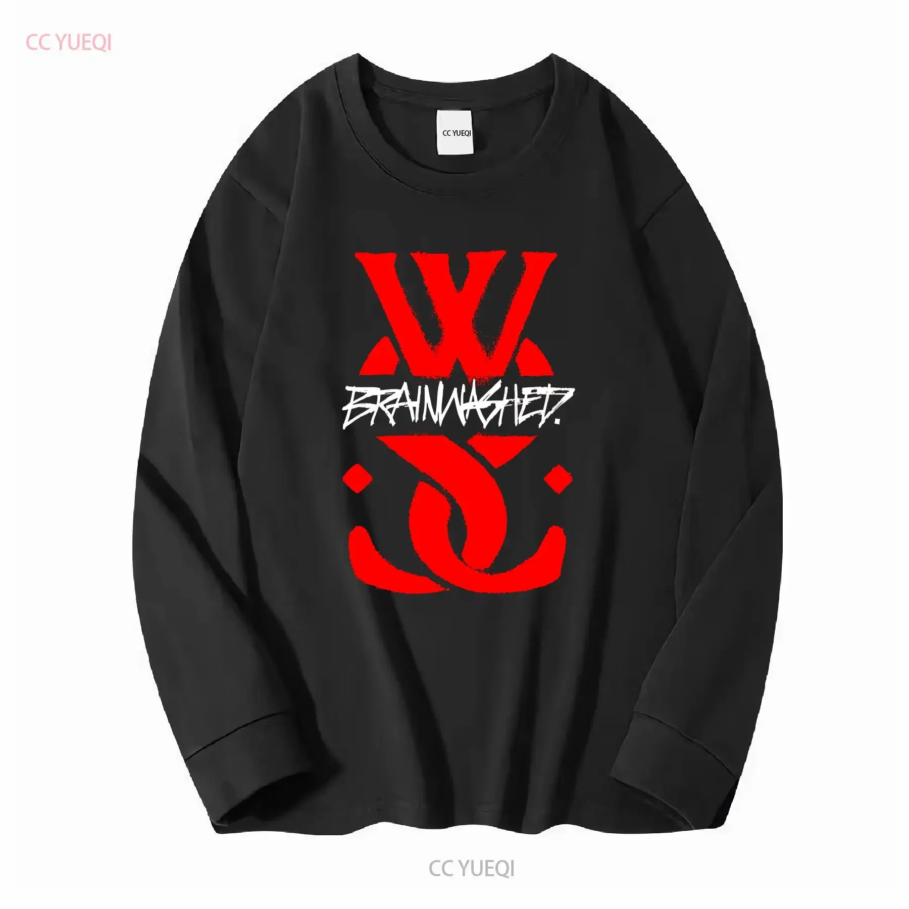 While She Sleeps T Shirt Brainwashed Logo vintage Washed Casual Top For Everyday Wear Versatile Breathable streetwear homme