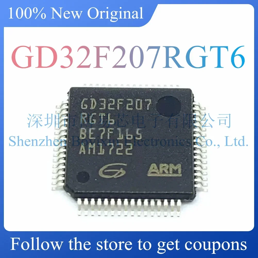 

NEW GD32F207RGT6.Original Product.LQFP-64