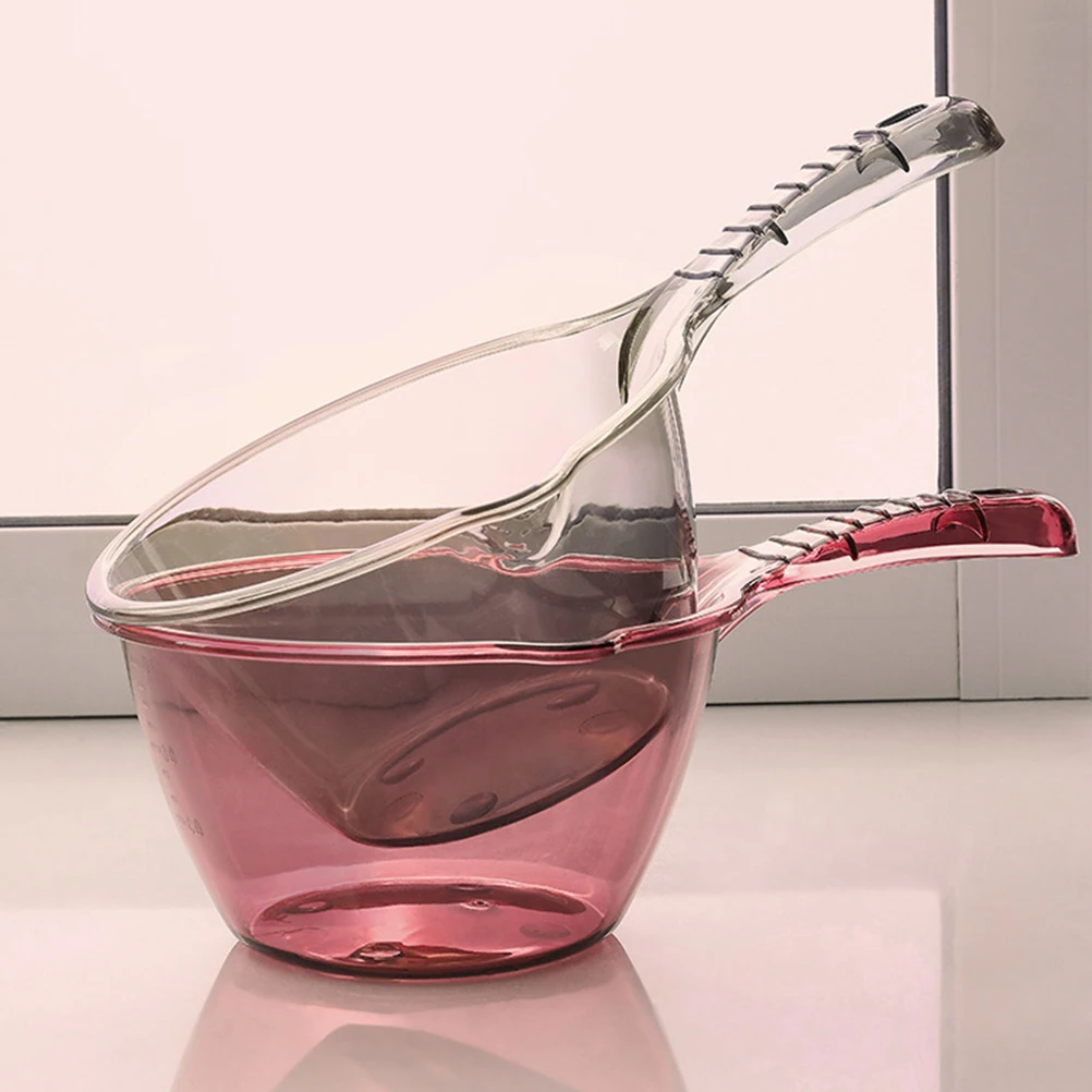 

3Pcs Thickened Household Water Ladles Kitchen Water Scoops Multipurpose Hair Washing Bathing Kitchen Tool