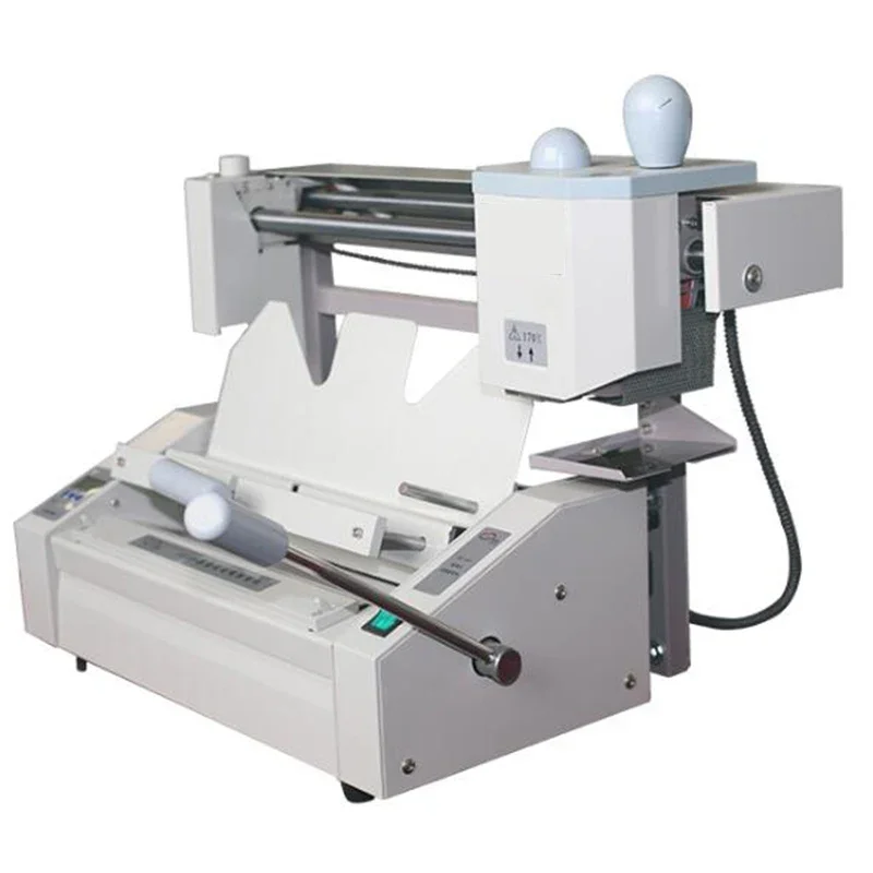 WD-460 Electric Manual Glue Binder Machines 460mm A3 Size Desktop Hot Glue Binding Machine For Books