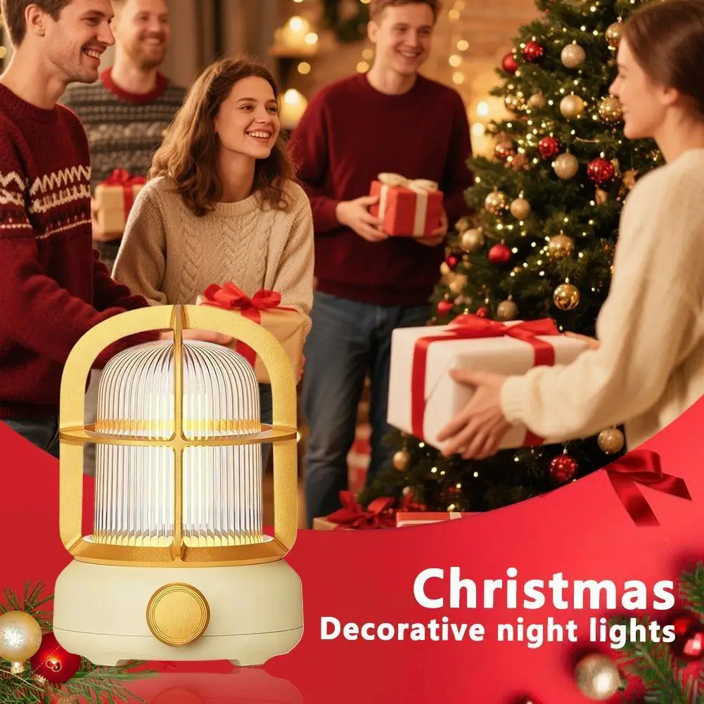 Retro Atmosphere Light Rechargeable Multi Functional Outdoor Portable Light Long Standby Lantern Emergencies Function Lamps