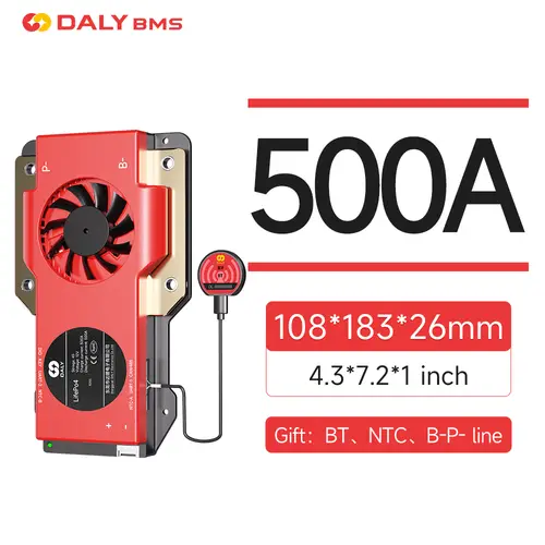 Daly BMS Smart BMS LiFePo4 4S 12V BMS 8S 24S 72V 48V 16S 40A 60A 100A 150A 200A 250A 300A 3.7V Li-Ion BMS 7S 13S 14S 3.2V BMS - Image 6