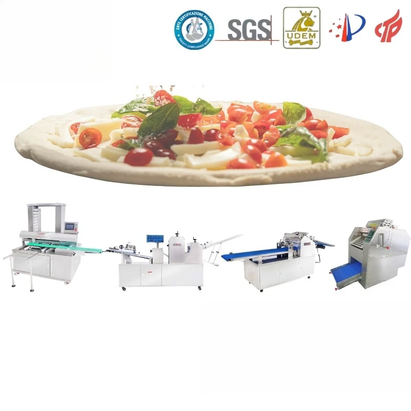 Pizza Arabic Bread Making Production Line Food Grade 304 Industrial Bakery Versatile Customized Equipment