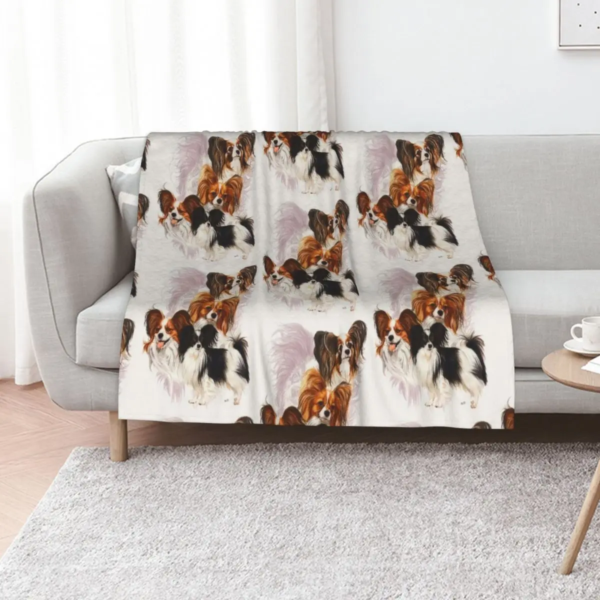 Papillon Medley Throw Blanket Moving for winter Quilt Furry christmas gifts Decorative Sofa Blankets