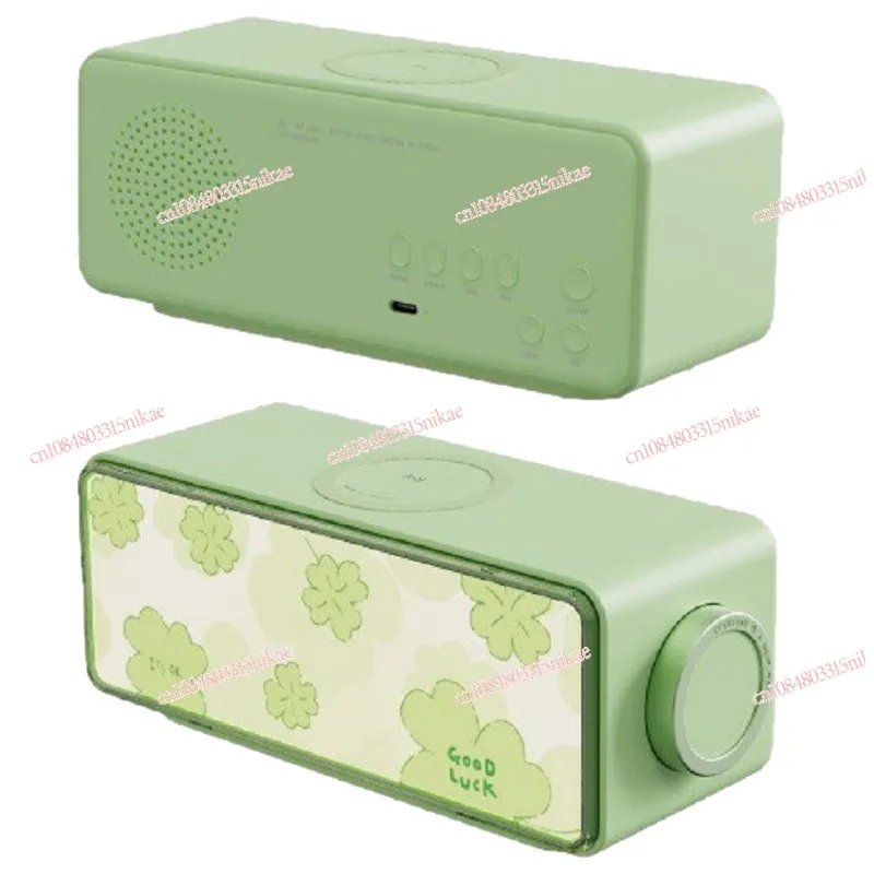 

Многофункциональный Bluetooth-динамик, настольное украшение, беспроводная зарядка, ночник, для домашнего использования