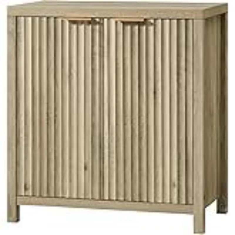 

Groove Locker Counter Large Sideboard with Adjustable Shelf Multifunctional Decorative Cabinet