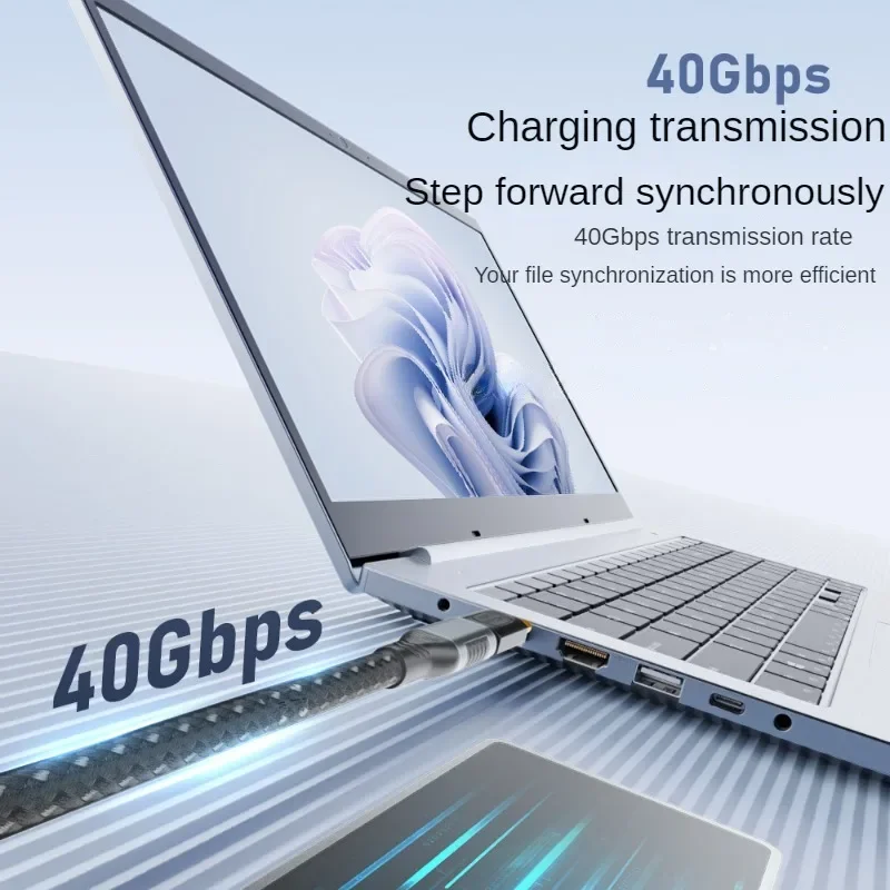 240 واط USB C موسع محول 90/180 درجة نوع C ذكر إلى أنثى موسع OTG 40Gbps محول البيانات السريع محول شحن محول