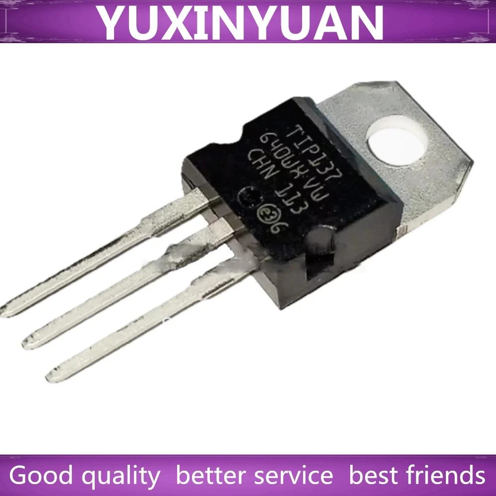 10 stuks TIP137 TO-220-transistor