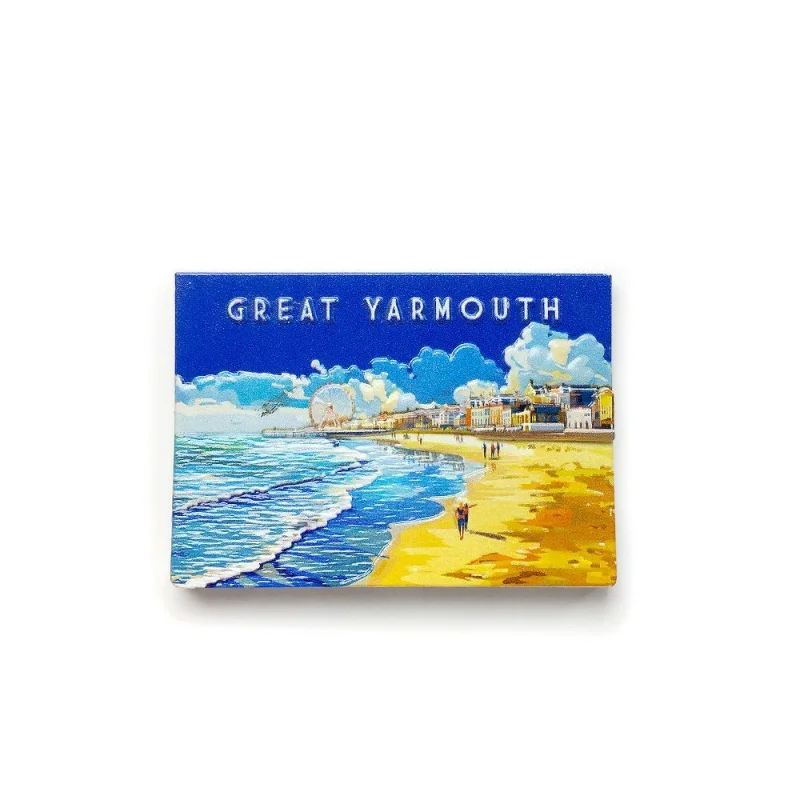 

UkGreat YarmouthCultural and Creative Tourism Souvenirs Home Decorations Refrigerator Magnets