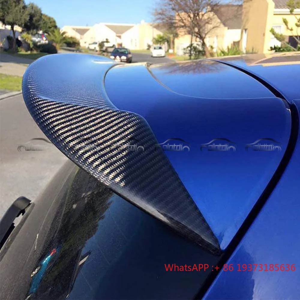 RZ Style Rear Lip Trunk Wing Carbon Fiber Roof Spoiler for Volkswagen Golf 7 VII MK7 GTI 2015-2017