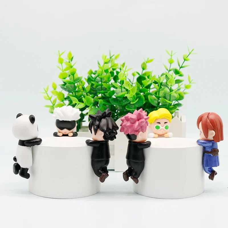 أنيمي Jujutsu Kaisen Gojo Satoru Itadori Yuji عمل أرقام الكذب عرضة دمية بولي كلوريد الفينيل نموذج جمع سطح المكتب زخرفة لعبة الديكور