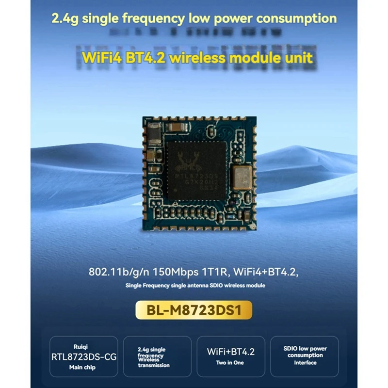 LB-LINK RTL8723DS Wireless Module 150Mbps 2.4G SDIO Wifi Bluetooth 2-In-1 Module For Projectors IP Cameras