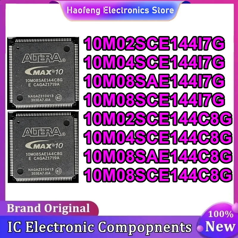 10M02SCE144I7G 10M04SCE144I7G 10M08SAE144I7G 10M08SCE144I7G 10M02SCE144C8G 10M04SCE144C8G 10M08SAE144C8G 10M08SCE144C8G TQFP IC